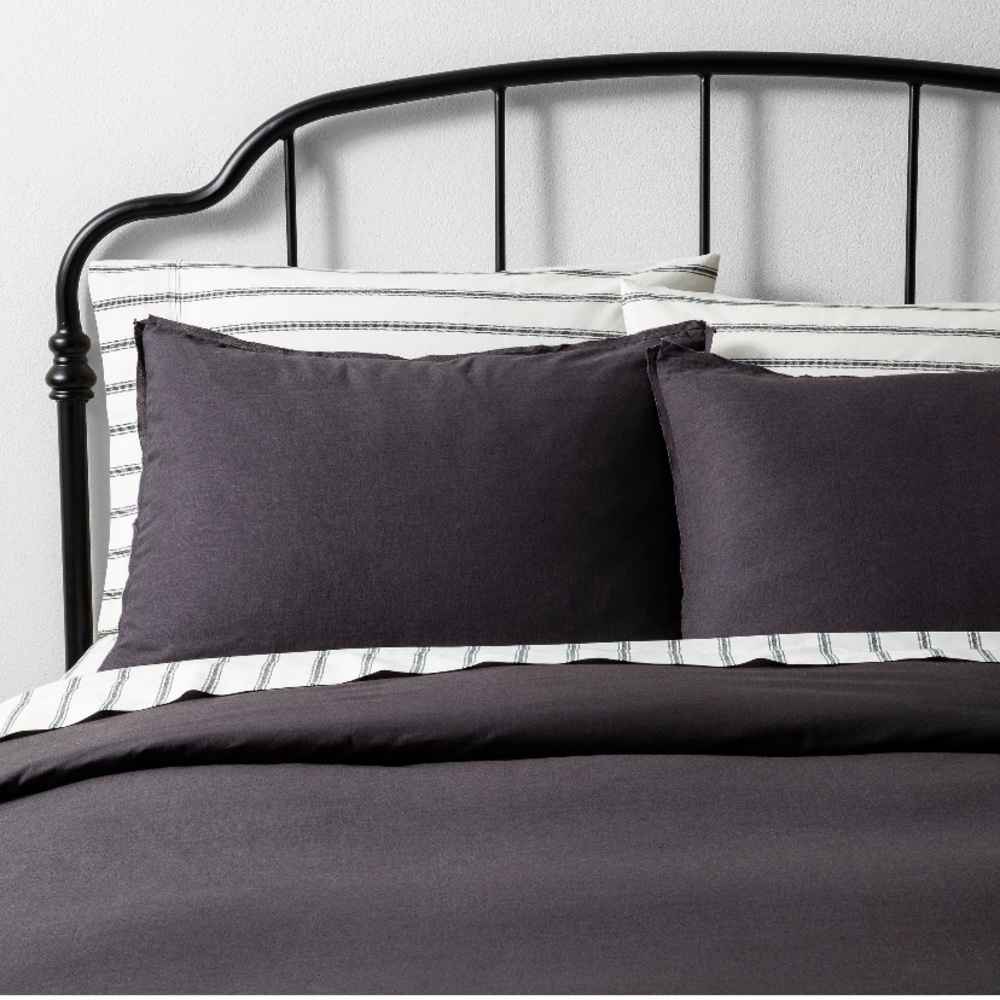 Hearth and hand linen duvet